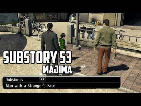Yakuza 0 - Man with a Stranger's Face (Substory 53) ALL DIALOGUE OPTIONS