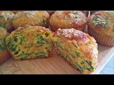 Slani mafini sa spanaćem / Jednostavni a tako ukusni da ćete ih praviti često