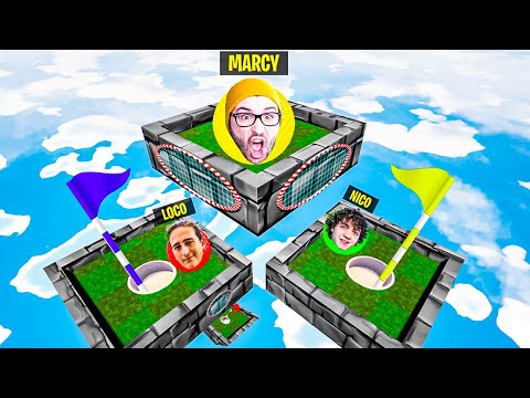 PORTALI SEGRETI HOLE IN ONE NELLA MAPPA IMPOSSIBILE! - Mini Golf