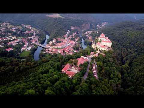Vranov nad Dyjí / 4K dron video