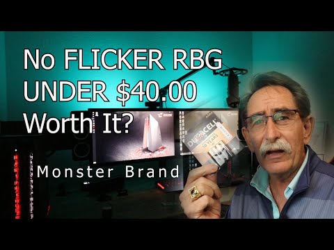 Studio Lighting with Monster LED Bar Light Under $40 Great for a Home