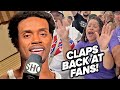 ERROL SPENCE JR GOES AFTER CRAWFORD FAN THAT CALLS HIM A GOLDFISH & SNAPS BACK!