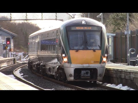 Irish Rail 22000 Class Intercity Train 22260 - Clonsilla Station, Dublin