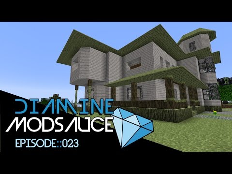 Minecraft :: Diamine ModSauce :: Episode 23 :: Building with Bashful