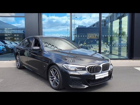 YE21UXO - 2021 BMW 5 Series 530e M Sport Saloon 61,800