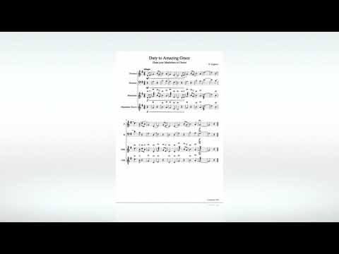 N. Lygeros - Duty to Amazing Grace. (Chant pour Mandolines et Choeur), 06/09/2020