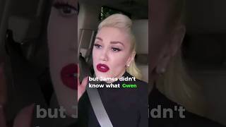 When James Corden didn't Know What Gwen Stefani Saying in Her lyrics #gwenstefani #shorts
