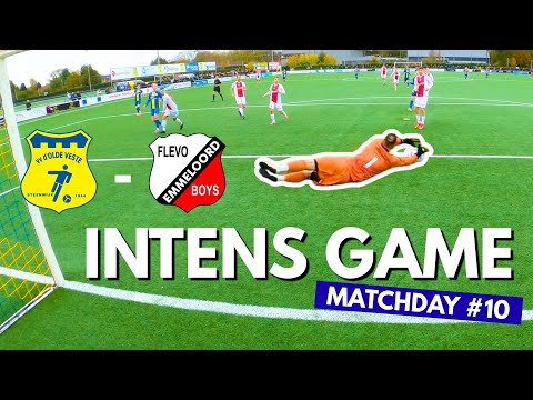 HEAD SAVE and LAST MINUTE goal disallowed😱| Olde Veste - Flevo Boys | Match Day 10 | Highlights