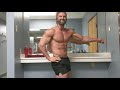 Post workout flexing physique update 231lbs currently