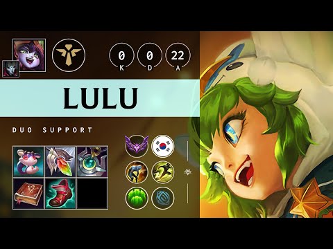 Lulu Support vs Braum - KR Master Patch 25.18
