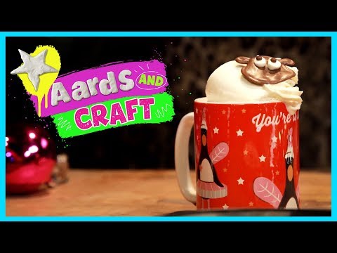 How to Make Shaun the Sheep Hot Chocolate ☕🎄 Aards & Craft