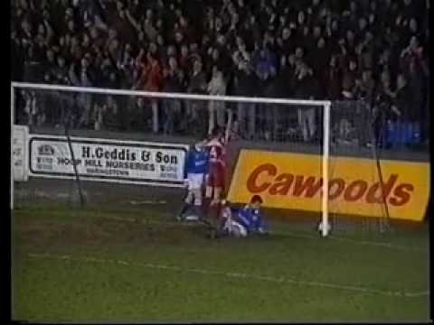 Glenavon 5 Portadown 3 94-95