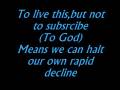Napalm Death Sink fast let go lyrics