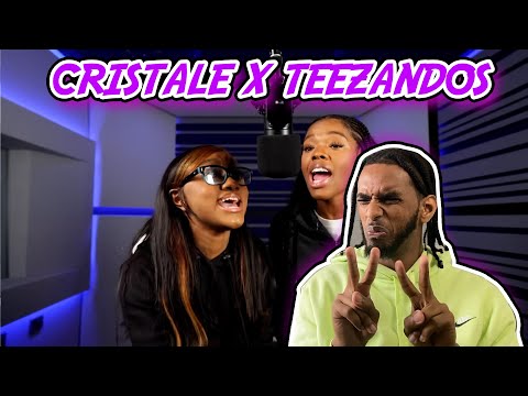 GYAL! Cristale x Teezandos - Plugged In - Fumez The Engineer | @MixtapeMadness REACTION! | TheSecPaq