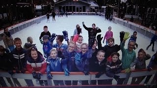 preview picture of video 'Video van de binnenstad van Nijkerk en de schaatsbaan.'