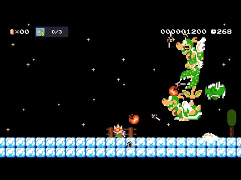 Super Mario Maker 2 - リンクのボス戦!(300S)難易度ラクショーよby spw - No Commentary