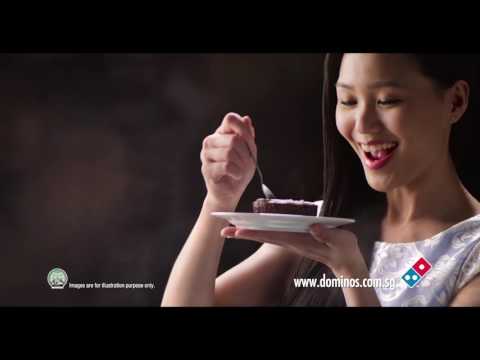 Domino's Singapore Peanut Butter Chocolate Lava Cake