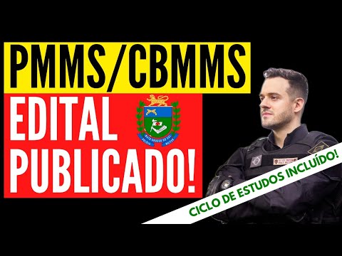 Concurso PM MS e CBM MS: Análise de edital. Conteúdo de soldado com muitas mudanças. Confira!