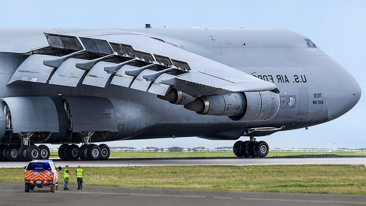 The C-5 Galaxy: US Air Force Largest Plane Ever Made | Documentary