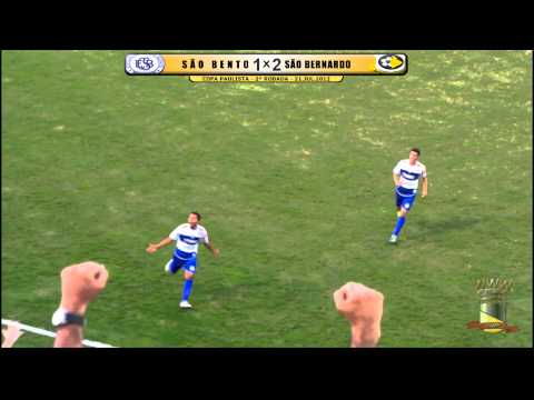 Gols | Copa Paulista | São Bento 1x2 São Bernardo