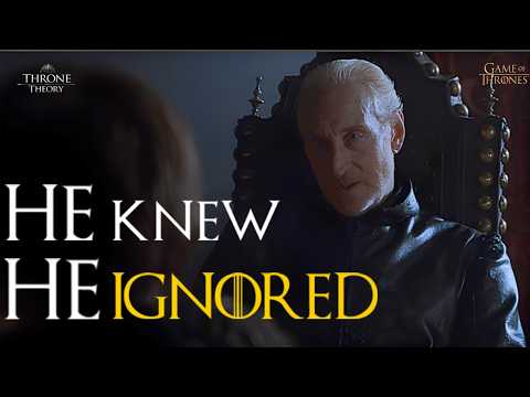 TYWIN LANNISTER KNEW EXACTLY WHO ARYA WAS — THE TACTICAL REASON HE LET HER GO