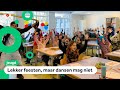 Op deze school is het toch een beetje carnaval