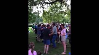 Contra Dance Flash Mob Lawrence Ks