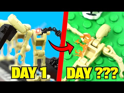 The life of a droid in LEGO