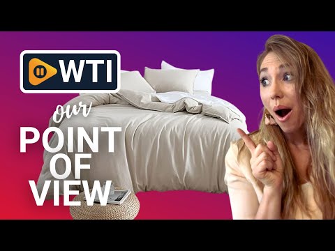 PANDATEX Beige Linen Duvet Cover Sets - WTI product video review