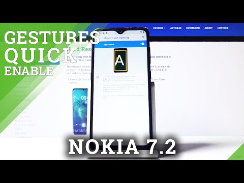 How to Enable Magnification Gestures in NOKIA 7.2 – Zoom In
