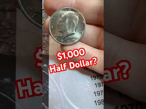 Rare and Valuable 1972 Kennedy Half Dollar Coin
