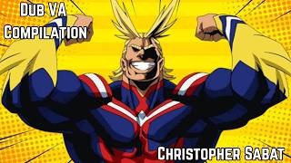 Christopher Sabat - Dub VA Role Compilation Video