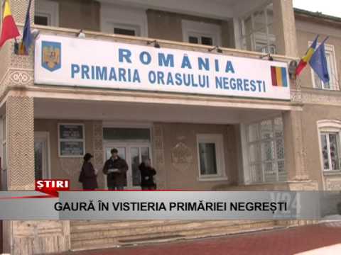 gaura in vistieria primariei negresti