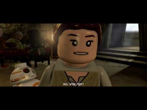 Lego Star Wars The Force Awakens Walkthrough Co Op Pt5 Reys