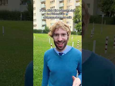 Rich Kid 🤑im PLATTENBAU 🏢😂| Laschakv#Shorts