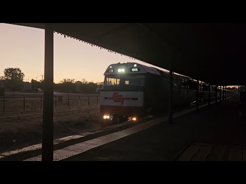 5PM9 SCT up "Dark Ghost" (SCT, SCT, CSR, CSR), Forrestfield to Laverton, 2040, 16/2/25, Stawell VIC