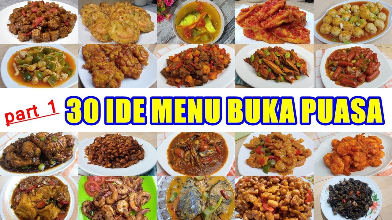Putar video Daftar Menu Buka Puasa Untuk 1 Bulan Daftar Menu Buka Puasa Untuk 1 Bulan