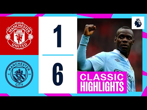 DEMOLITION DERBY! | Man United 1-6 Man City | Classic Highlights