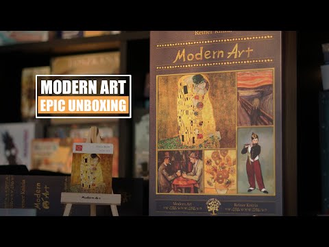 A koreaiak már a kallaxban vannak | Modern Art Deluxe (DiceTree Games) kiadás - EPIC UNBOXING - :: DRAFT :: Társasjáték vlog