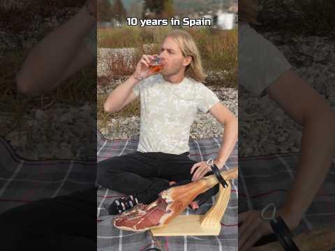 1 day vs 10 years in Spain | Jamon 🍗