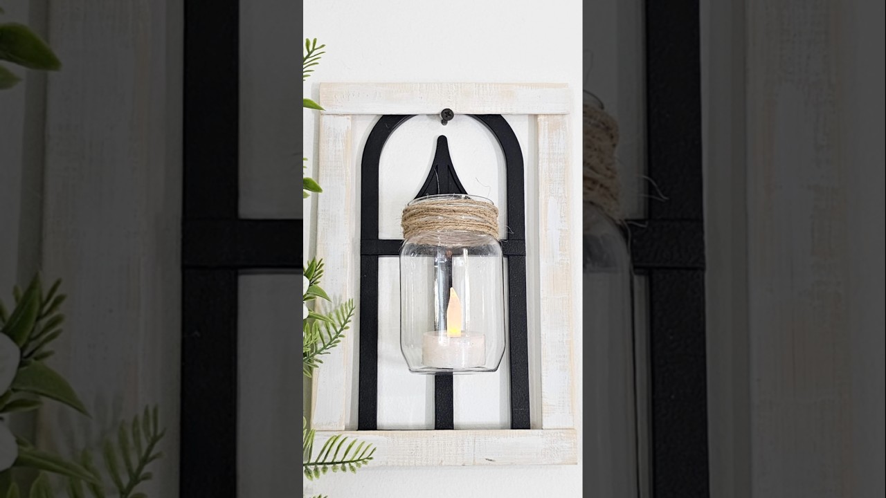 Easy Dollar Tree DIY Craft Using Garden Fences