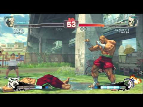 SSF4 GEYSER VS SL HIRO 111 HD