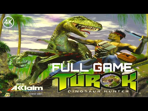 Turok: Dinosaur Hunter | N64 | 4K60ᶠᵖˢ UHD🔴| Longplay Walkthrough Playthrough Full Movie Game