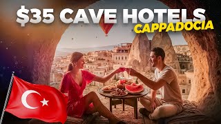 Top 10 CAVE HOTELS in Cappadocia You Won't Believe Are Only $35 | 3-Star Unique Hotels