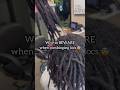 Be Aware When Combining Locs Because Shorts Hairtips Naturalhair