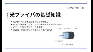 【動画で解説】光ファイバの基礎知識