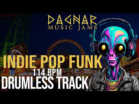 Indie Pop Funk - DRUMLESS TRACK | 114 BPM | Play Along for Drummers