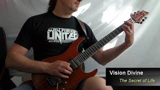 Vision Divine - The secret of life: guitar playthrough (Camera Audio)
