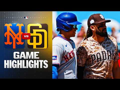 샌디에이고 VS 뉴욕메츠 3:7 MLB 하이라이트