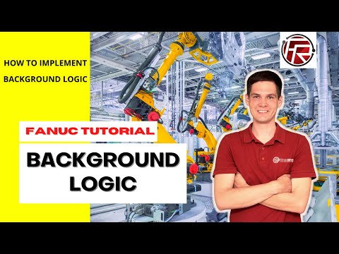 How to create and run a  Background Logic program in FANUC robots